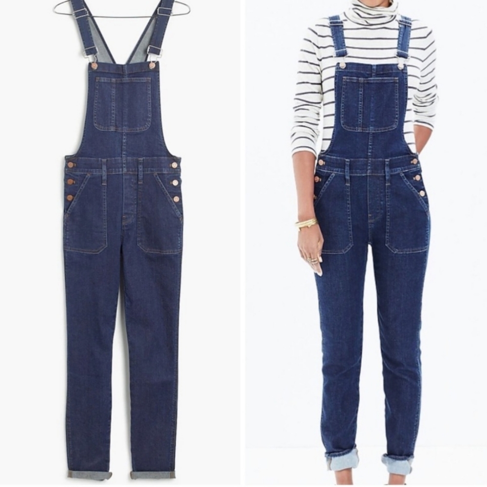 MADEWELL SKINNY JEAN OVERALLS